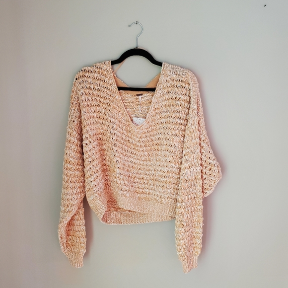 Free People V-Neck Knit Sweater - Picture 6 of 12